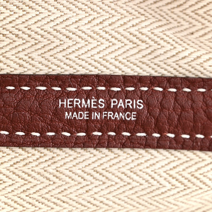 Hermes Negonda Garden Party Tote 30 TPM Rouge H 6 of 11