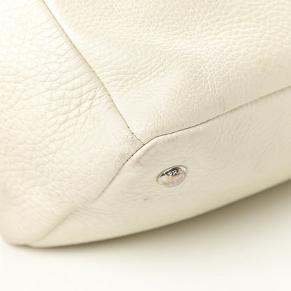 Prada Vitello Daino Tote Talco 10 of 15