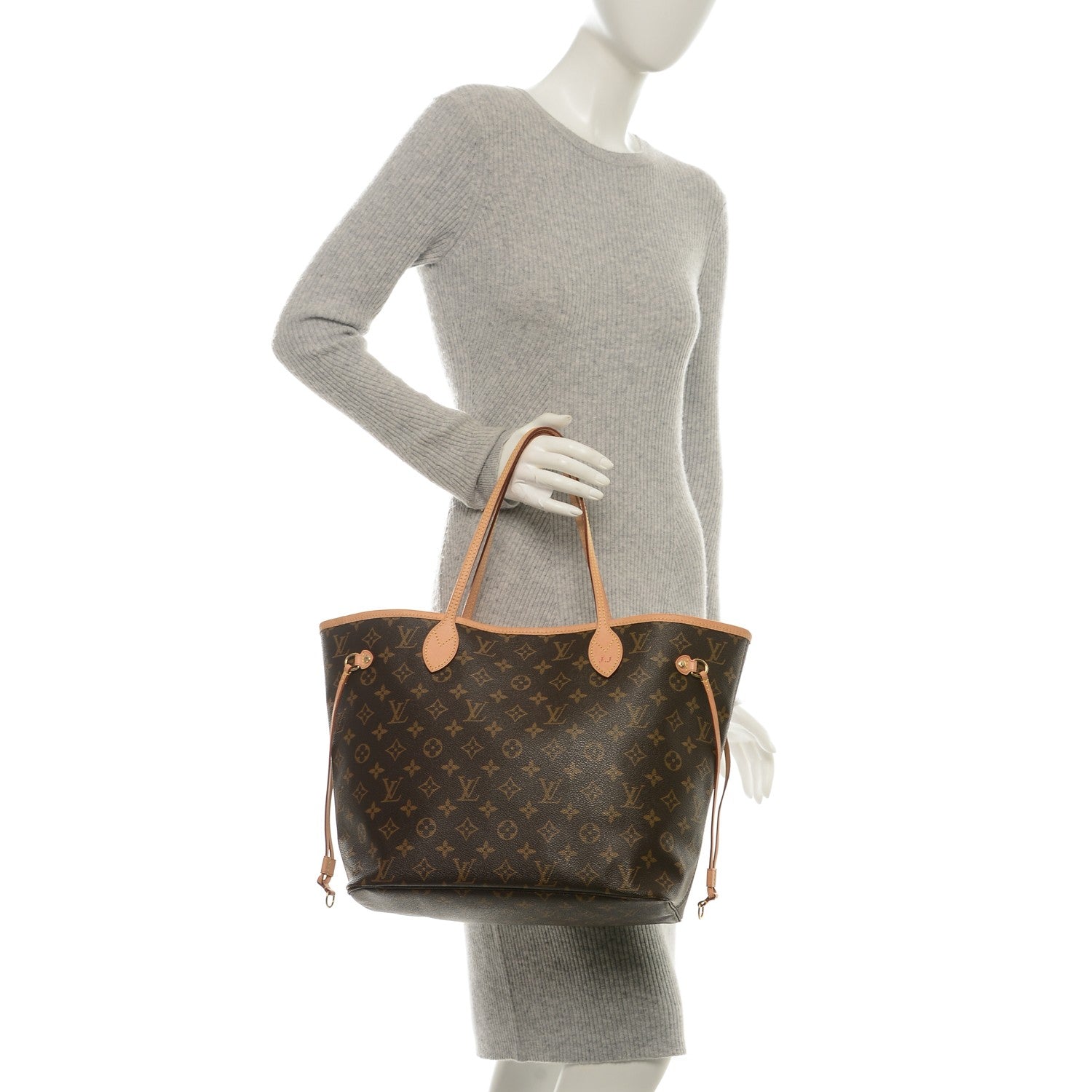 Louis Vuitton Monogram Neo Neverfull MM Pivoine 2 of 9