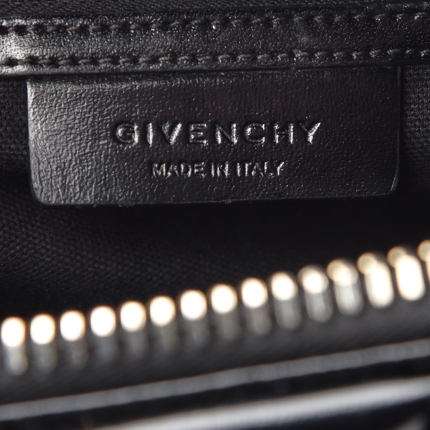 Givenchy Shiny Lord Calfskin Mini Antigona Black 7 of 10