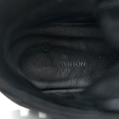 Louis Vuitton Suede Calfskin Laureate Platform Desert Boots 38 Black 8 of 11
