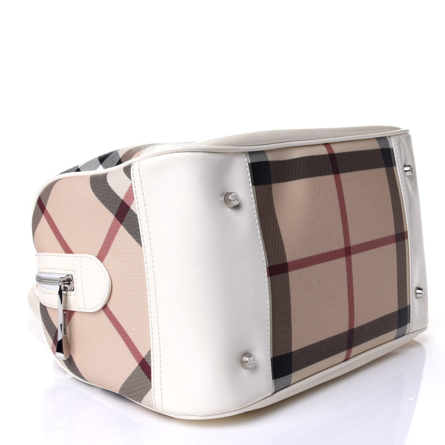 Nova Check Bowling Bag White