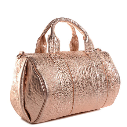Alexander Wang Pebbled Lambskin Rocco Rose Gold With Rose Gold Hardware 3 of 6