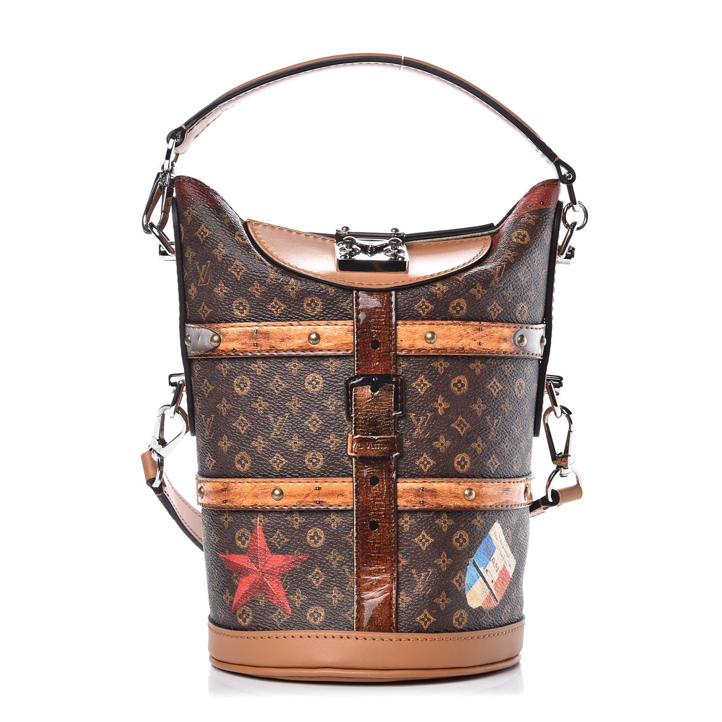Transformed Monogram Time Trunk Duffle Bag