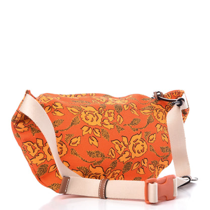 Loewe Canvas Ibiza Print Paulas Bum Bag Orange 3 of 6