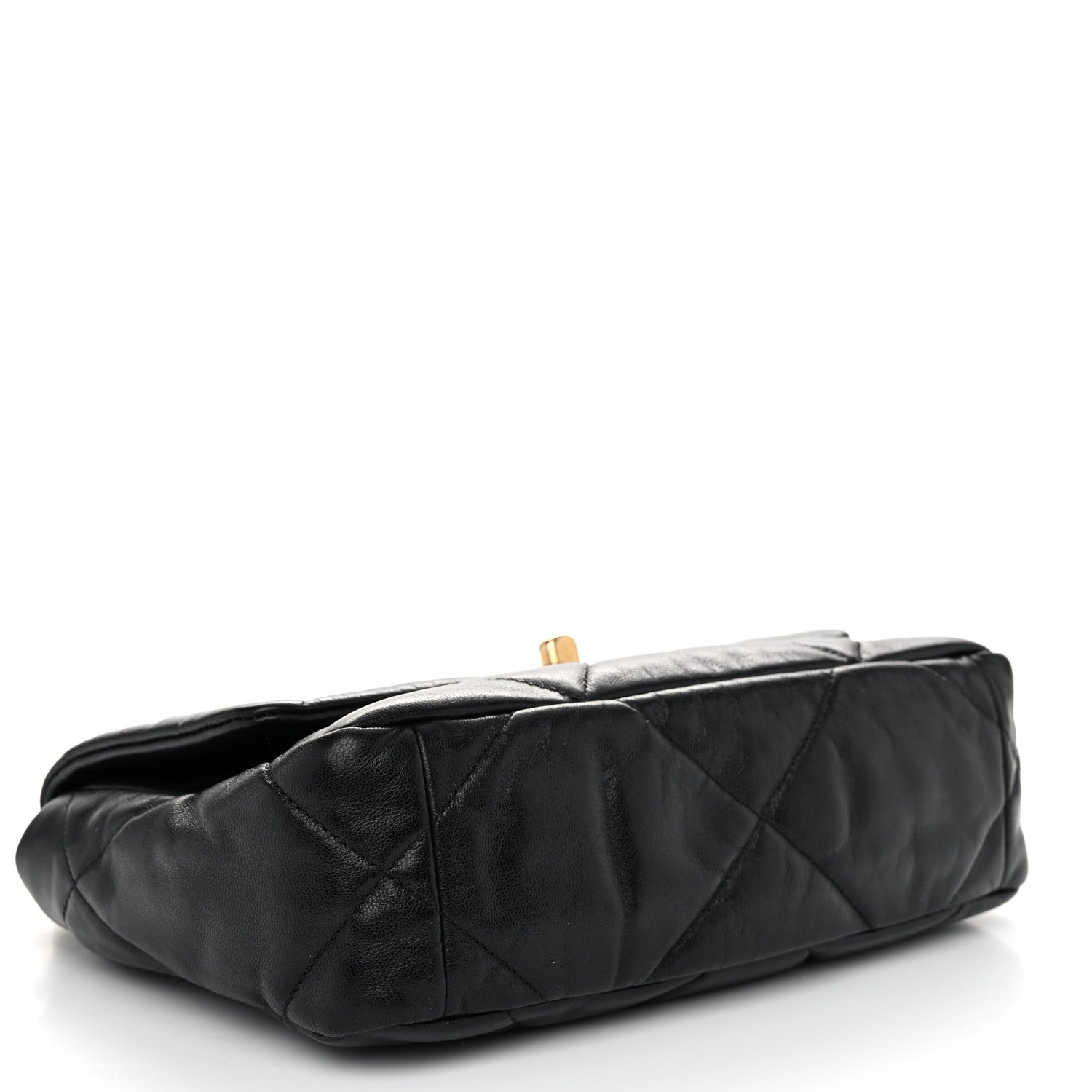 Chanel Goatskin Quilted Medium Chanel 19 Flap Black 4 of 10