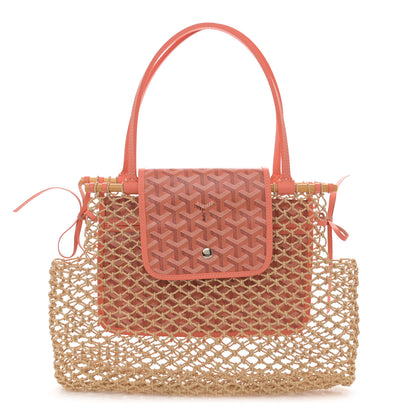 Goyard Goyardine Net Aligre Tote Coral 1 of 9