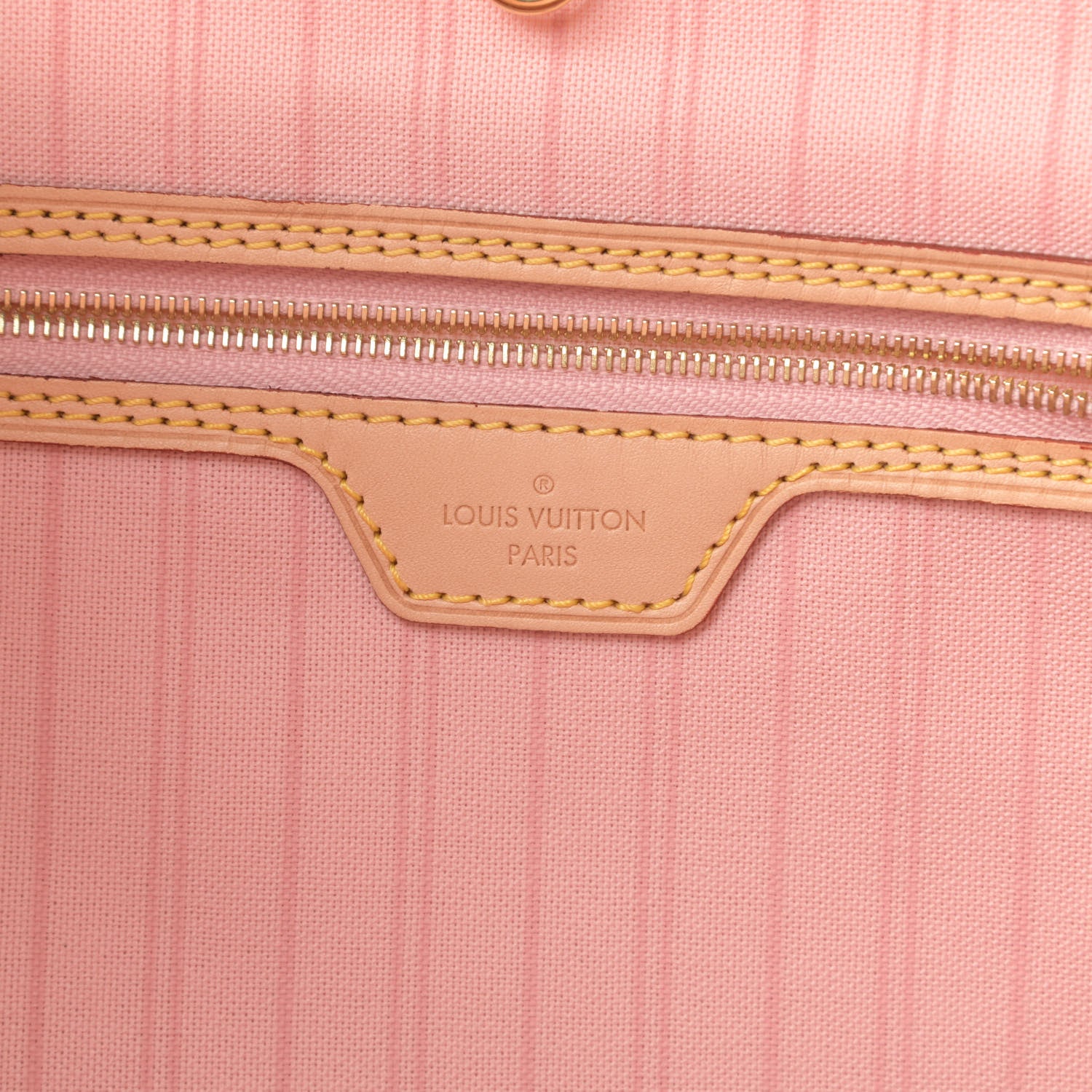 Louis Vuitton Damier Azur Delightful MM Rose Ballerine 5 of 12