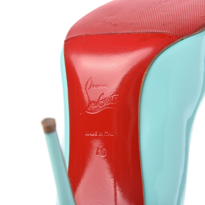 Christian Louboutin Patent Pigalle Follies 100 Pumps 40 Opaline 7 of 9
