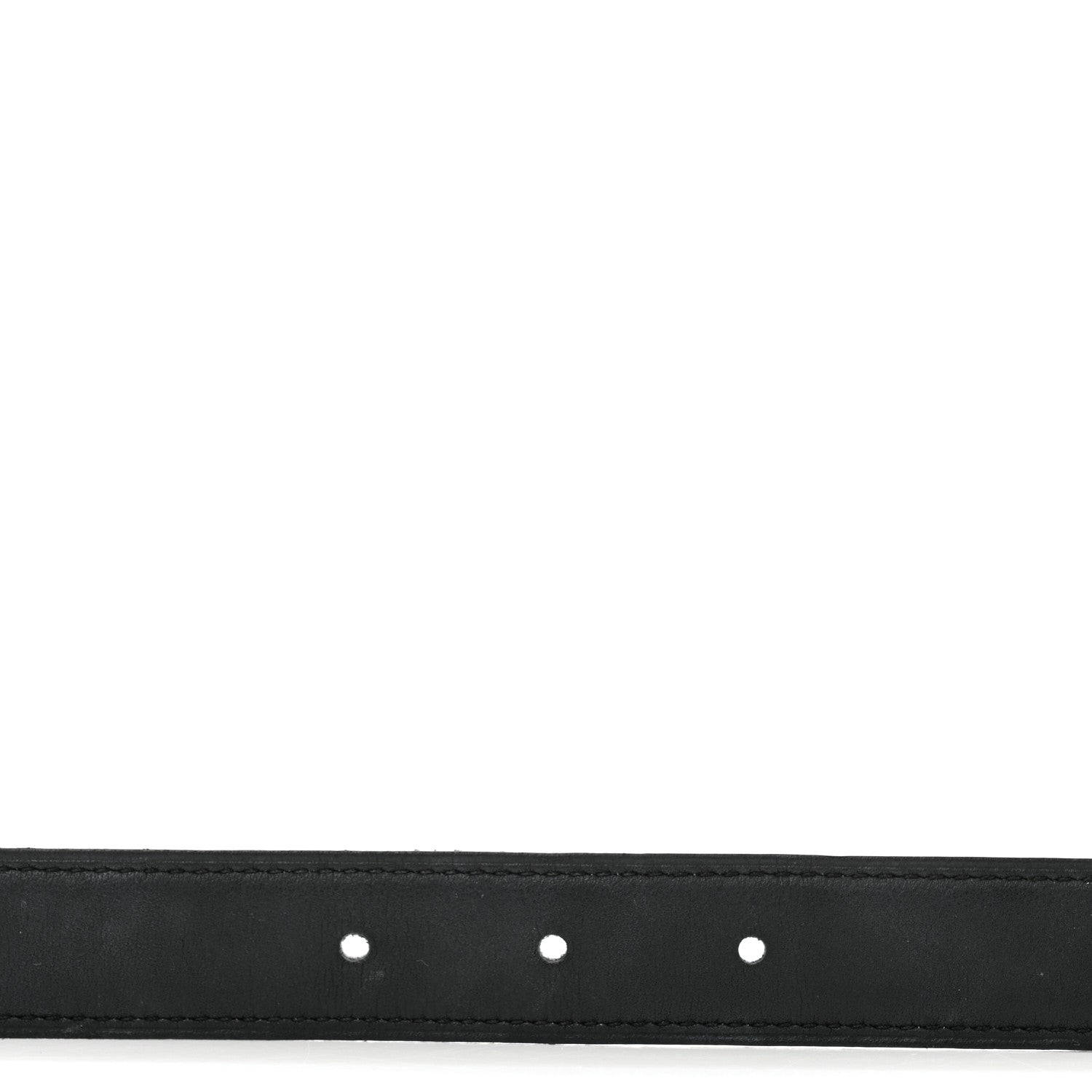 Hermes Swift Epsom 24mm H au Carre Twist Belt 90 36 Black Gold 4 of 7