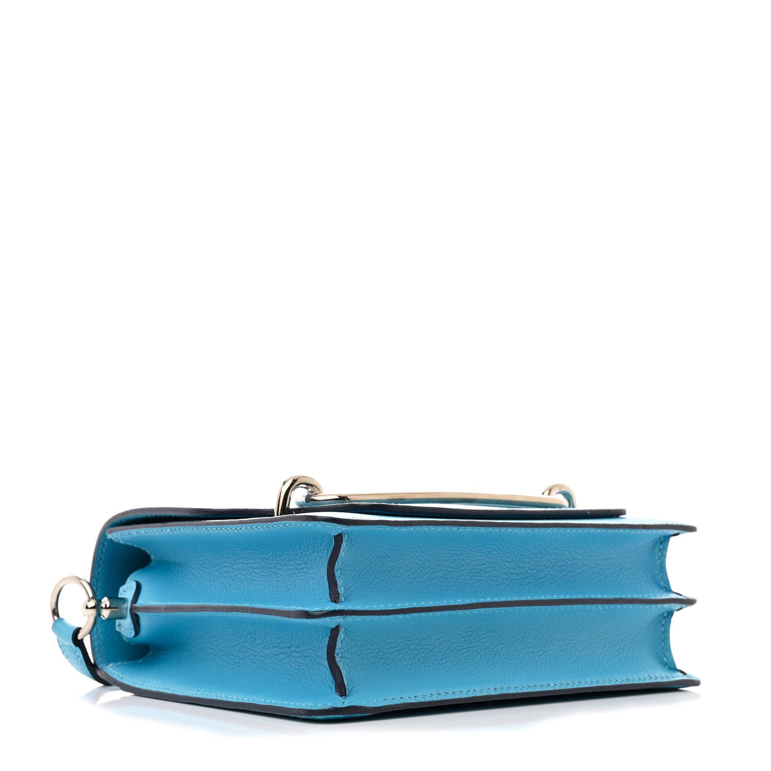 Hermes Evercolor Mini Sac Roulis Bleu Frida 4 of 12