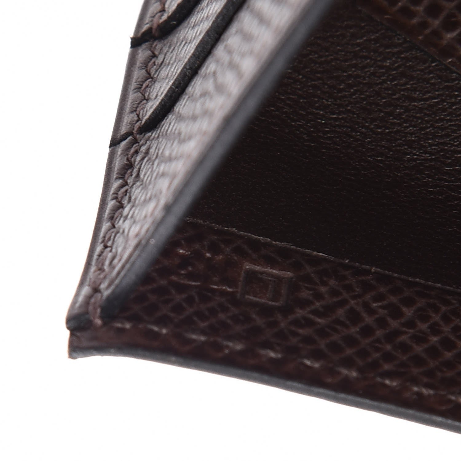 Hermes Epsom MC2 Copernic Compact Wallet Chocolate 7 of 8