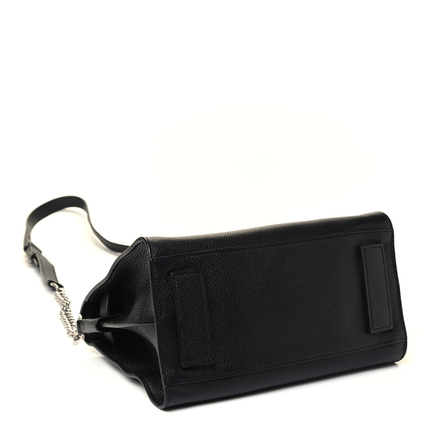 Saint Laurent Grained Calfskin Baby Supple Sac De Jour Black 3 of 4