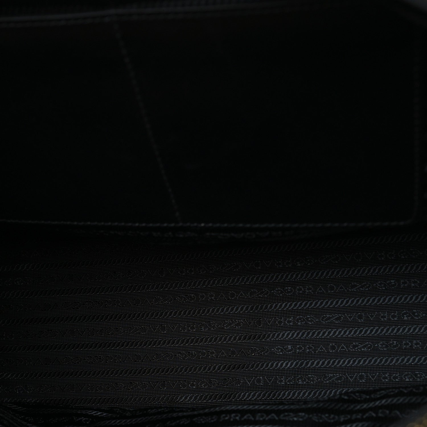 Prada affiano Lux Extra Large Galleria Double Zip Tote Black 6 of 14