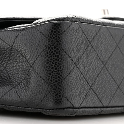 Chanel Caviar Quilted Medium Double Flap Black 9 of 11