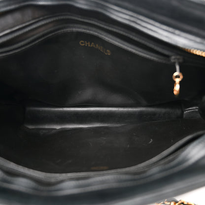 Chanel Lambskin Quilted Shoulder Bag Black 5 of 11