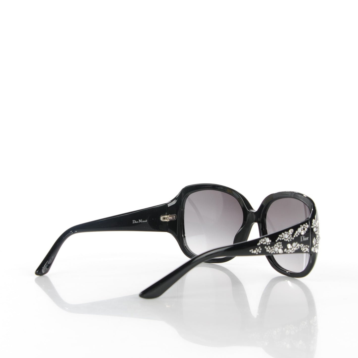 Crystal Minuit Sunglasses Black