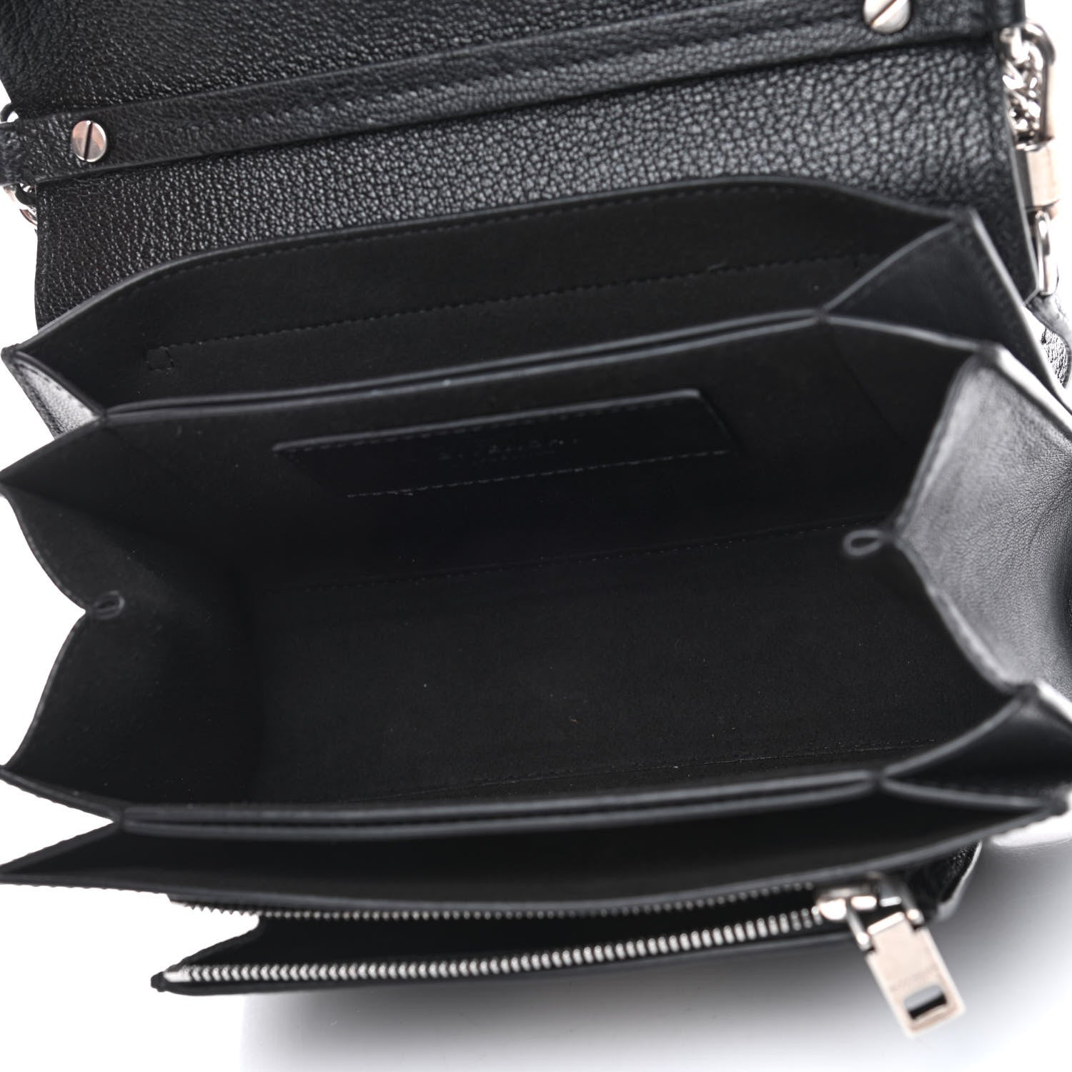 Givenchy Goatskin Small GV3 Shoulder Bag Black 5 of 10