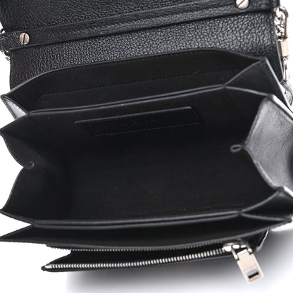 Givenchy Goatskin Small GV3 Shoulder Bag Black 5 of 10