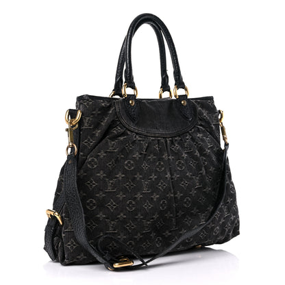 Louis Vuitton Denim Neo Cabby GM Black 3 of 16