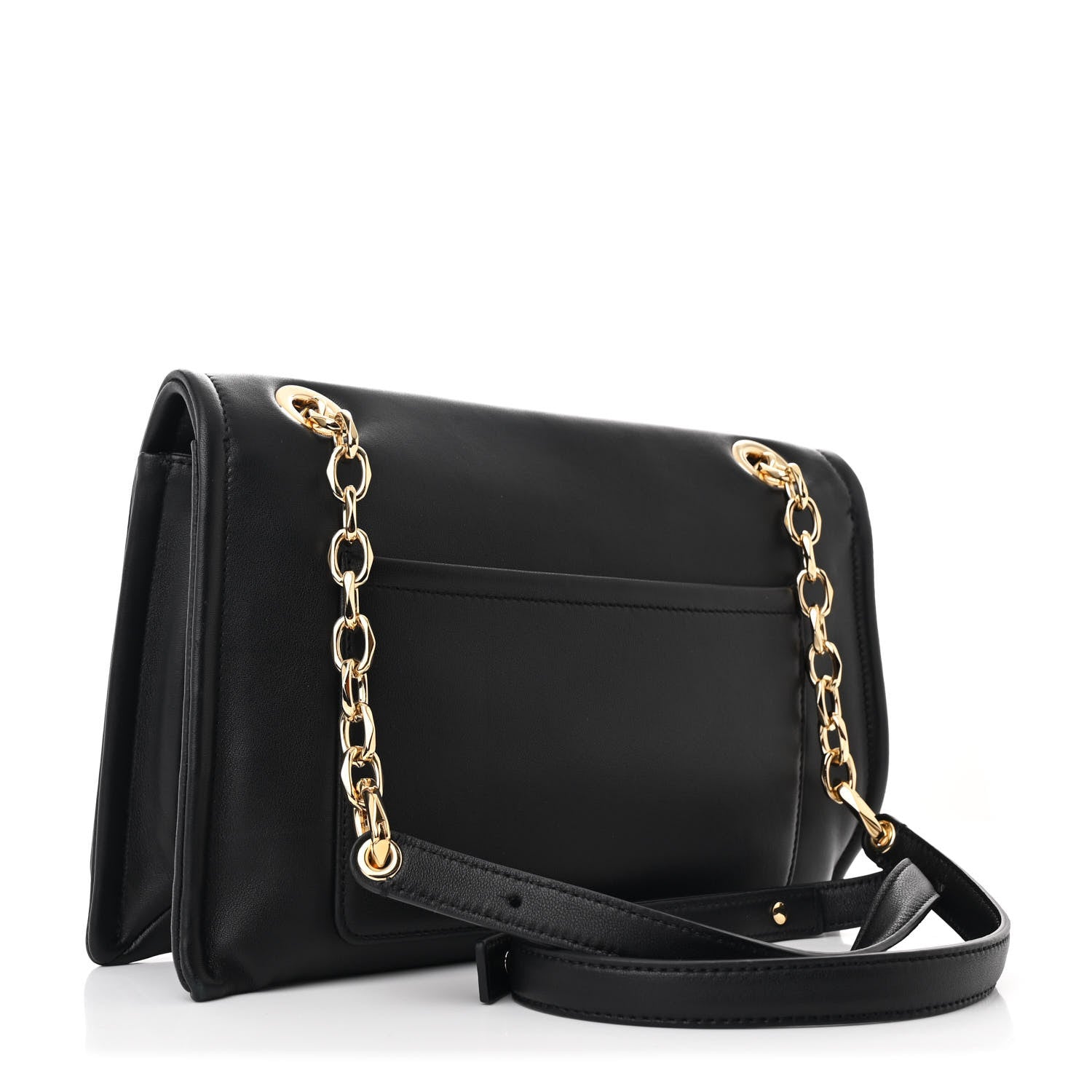 Valentino Garavani Nappa Vlogo Chain Bag Black 2 of 8