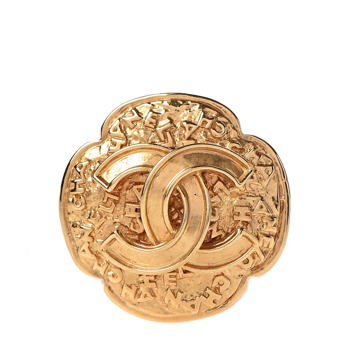 CC Brooch Gold
