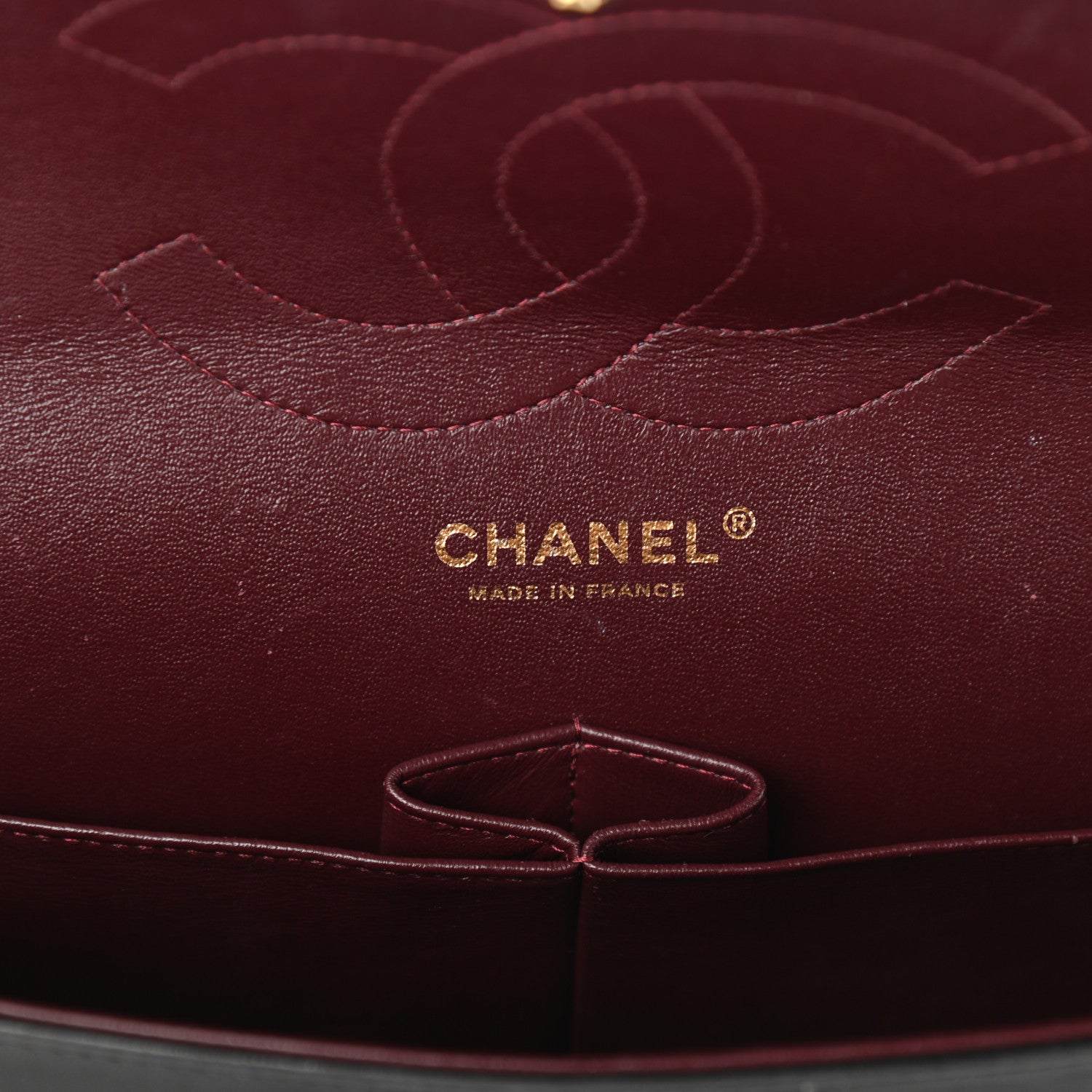 Chanel Lambskin Quilted Jumbo Double Flap Black 6 of 18