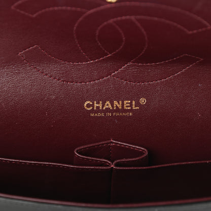 Chanel Lambskin Quilted Jumbo Double Flap Black 6 of 18