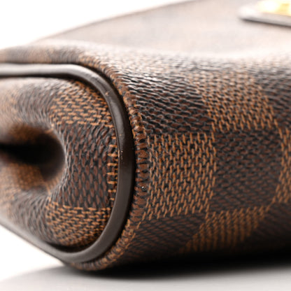 Louis Vuitton Damier Ebene Eva Clutch 9 of 10