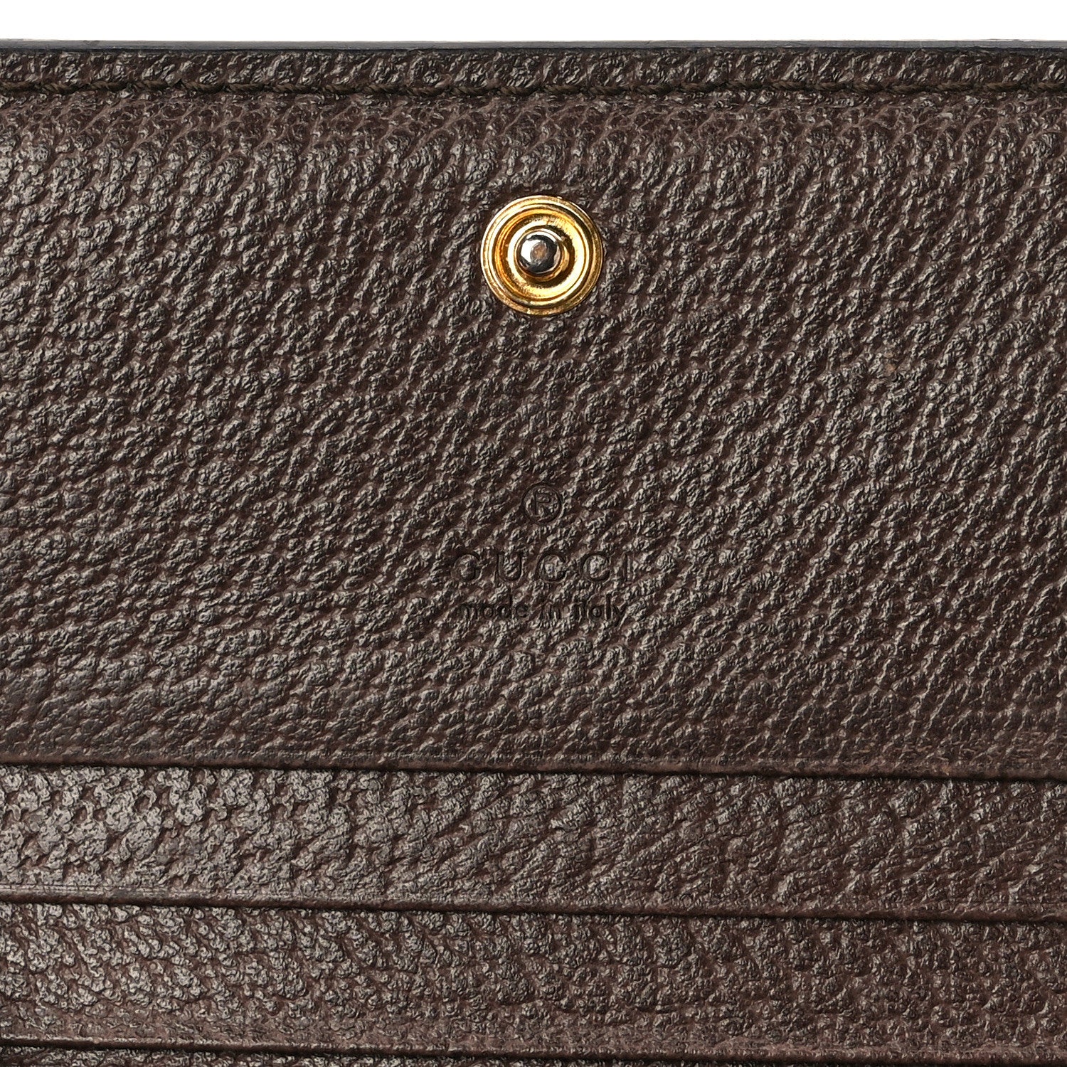Gucci GG Supreme Monogram Web Ophidia Card Case Beige New Acero 6 of 8
