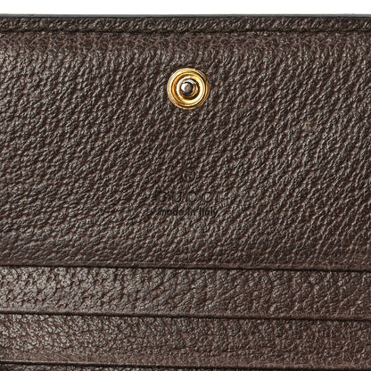 Gucci GG Supreme Monogram Web Ophidia Card Case Beige New Acero 6 of 8