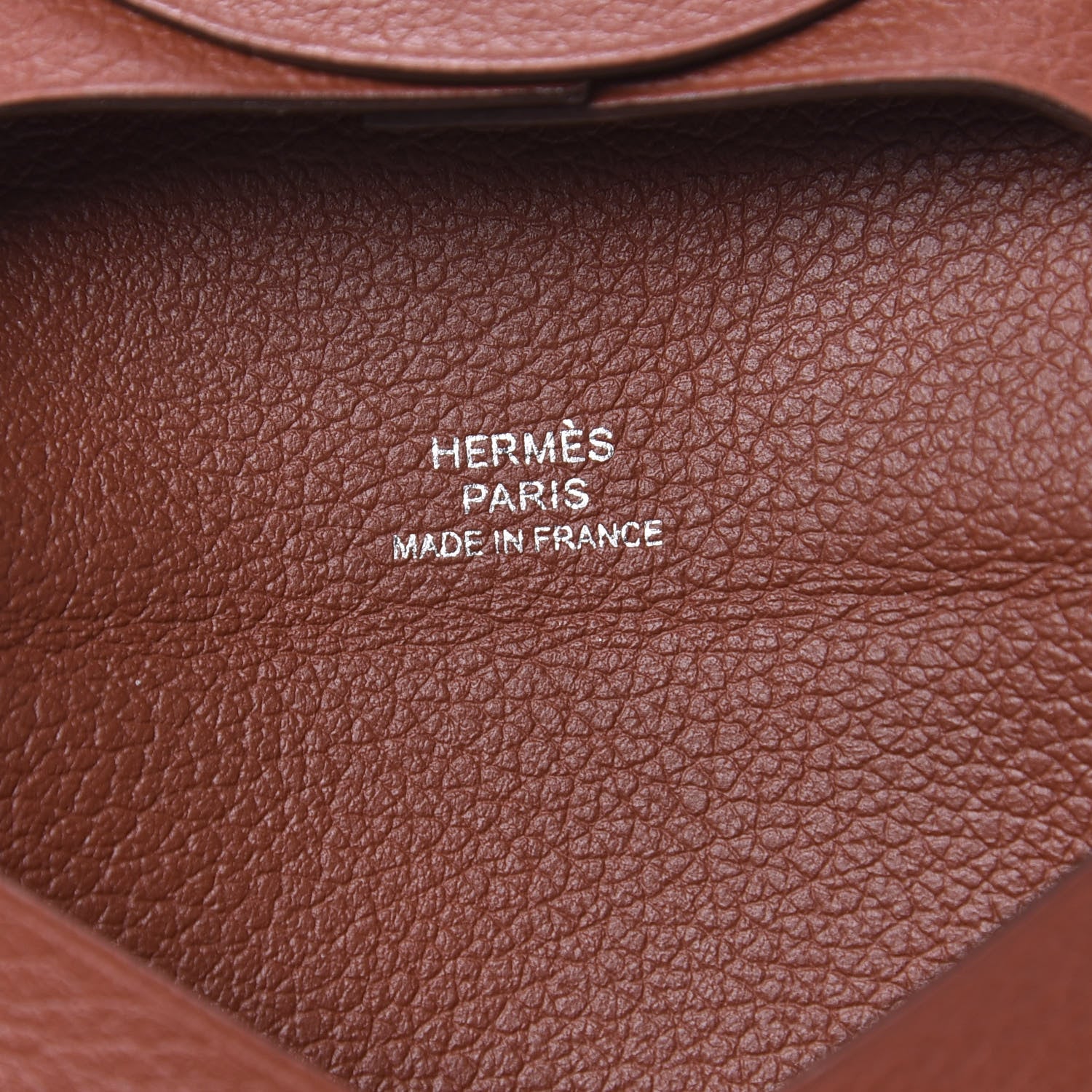 Hermes Evercolor Bastia Coin Purse Brique 5 of 7