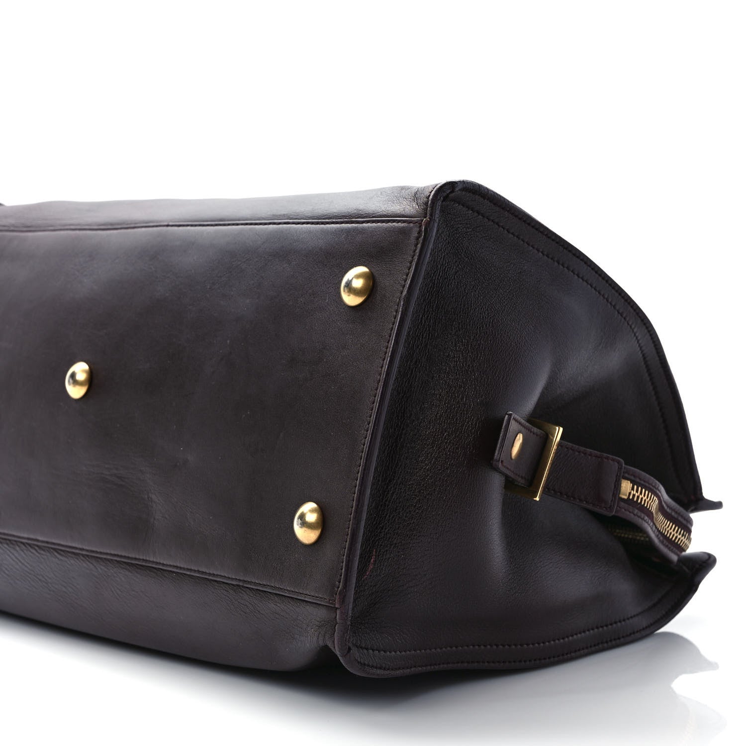 Saint Laurent Calfskin Medium Classic Y Cabas Bordeaux 8 of 13
