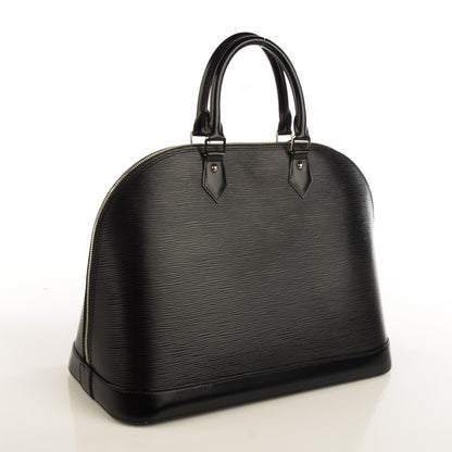 Louis Vuitton Epi Alma GM Black 3 of 7