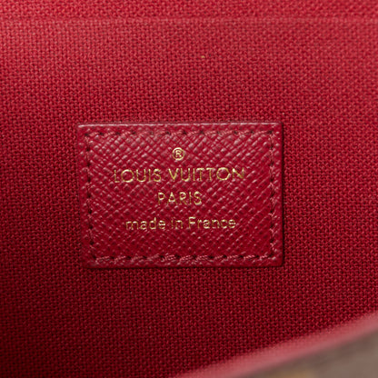 Louis Vuitton Monogram Pochette Felicie Chain Wallet Fuchsia 7 of 19
