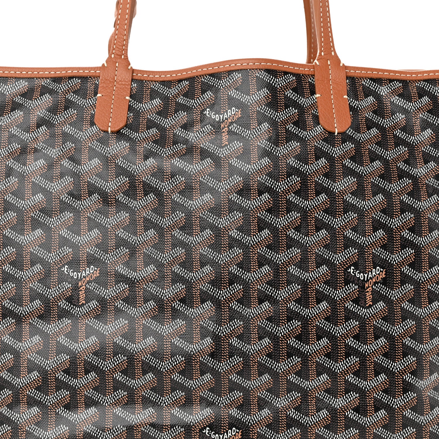 Goyard Goyardine Saint Louis PM Black Gold 9 of 11