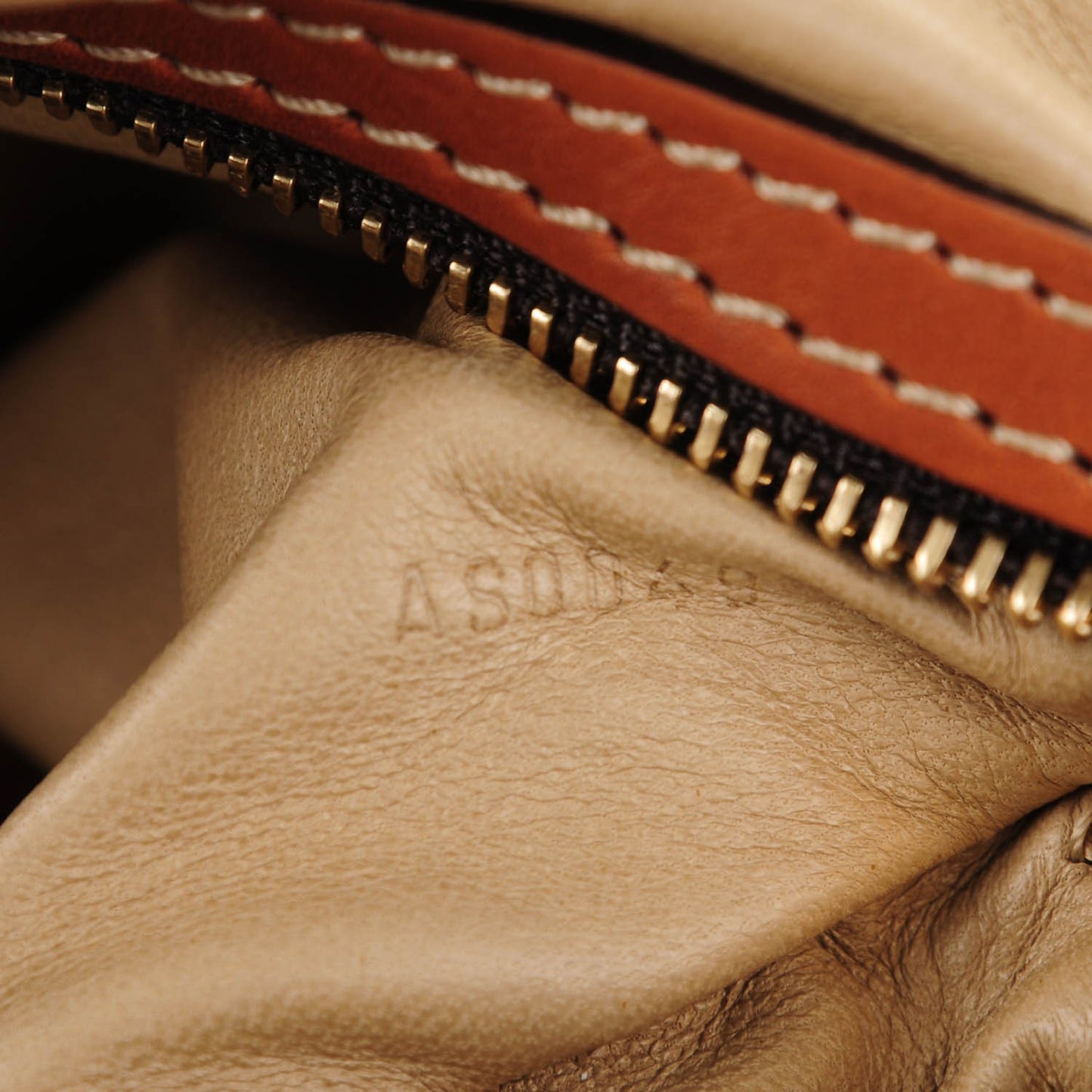 Calfskin Sac Louis Cognac