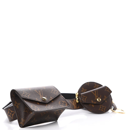 Louis Vuitton Monogram 30mm Daily Multi Pocket Belt 80 32 3 of 7