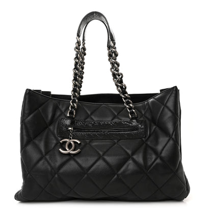 Chanel Caviar Quilted Coco Casual Tote Black 1 of 24