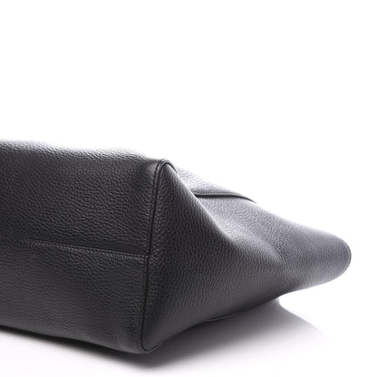 Gucci Pebbled Calfskin Small Swing Tote Black 9 of 10