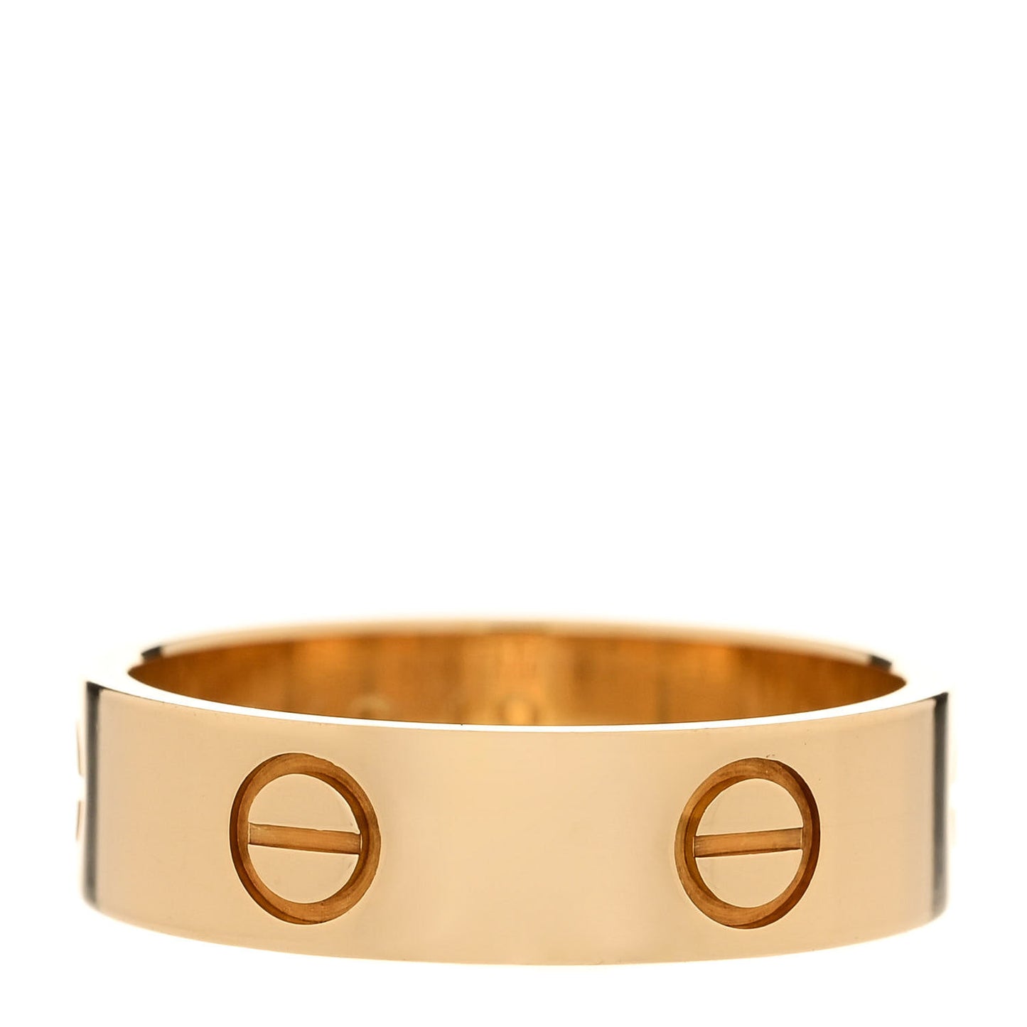 18K Yellow Gold 5.5mm LOVE Ring 57 8