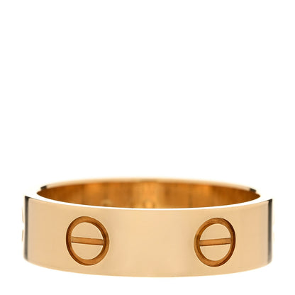 Cartier 18K Yellow Gold 5.5mm LOVE Ring 57 8 3 of 6
