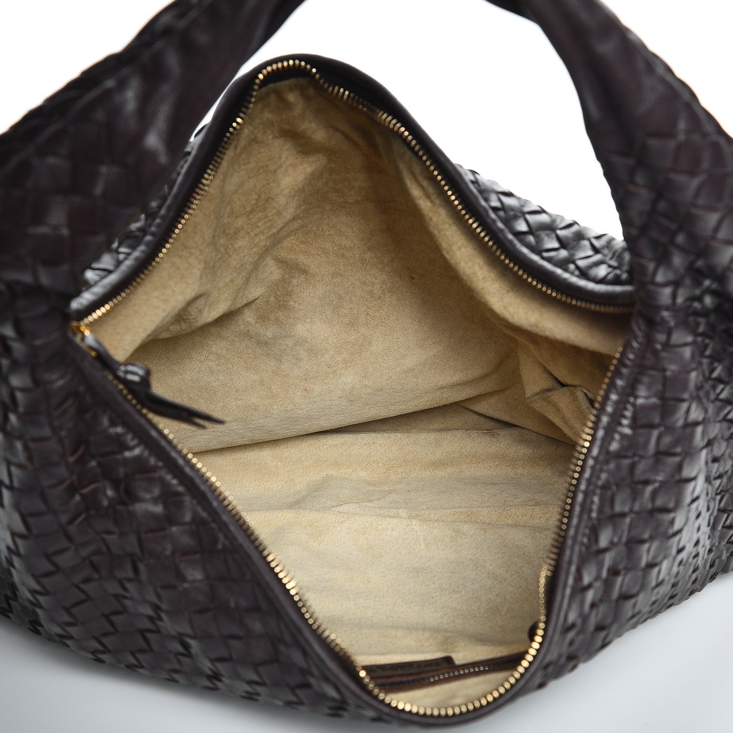 Bottega Veneta Nappa Intrecciato Large Veneta Hobo Ebano 5 of 12