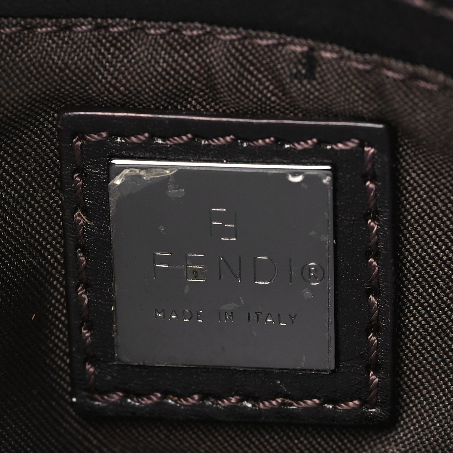 Fendi Zucchino Pochette Beige 6 of 9