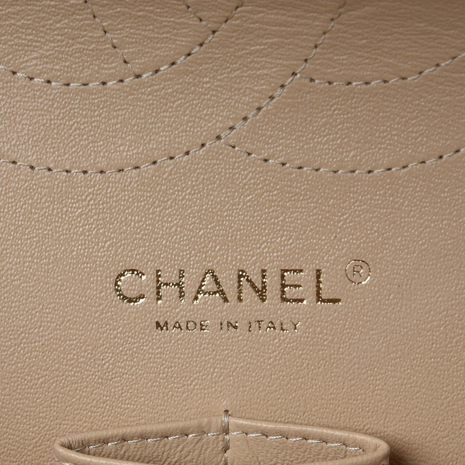 Chanel Caviar Quilted Jumbo Double Flap Beige Clair 6 of 7