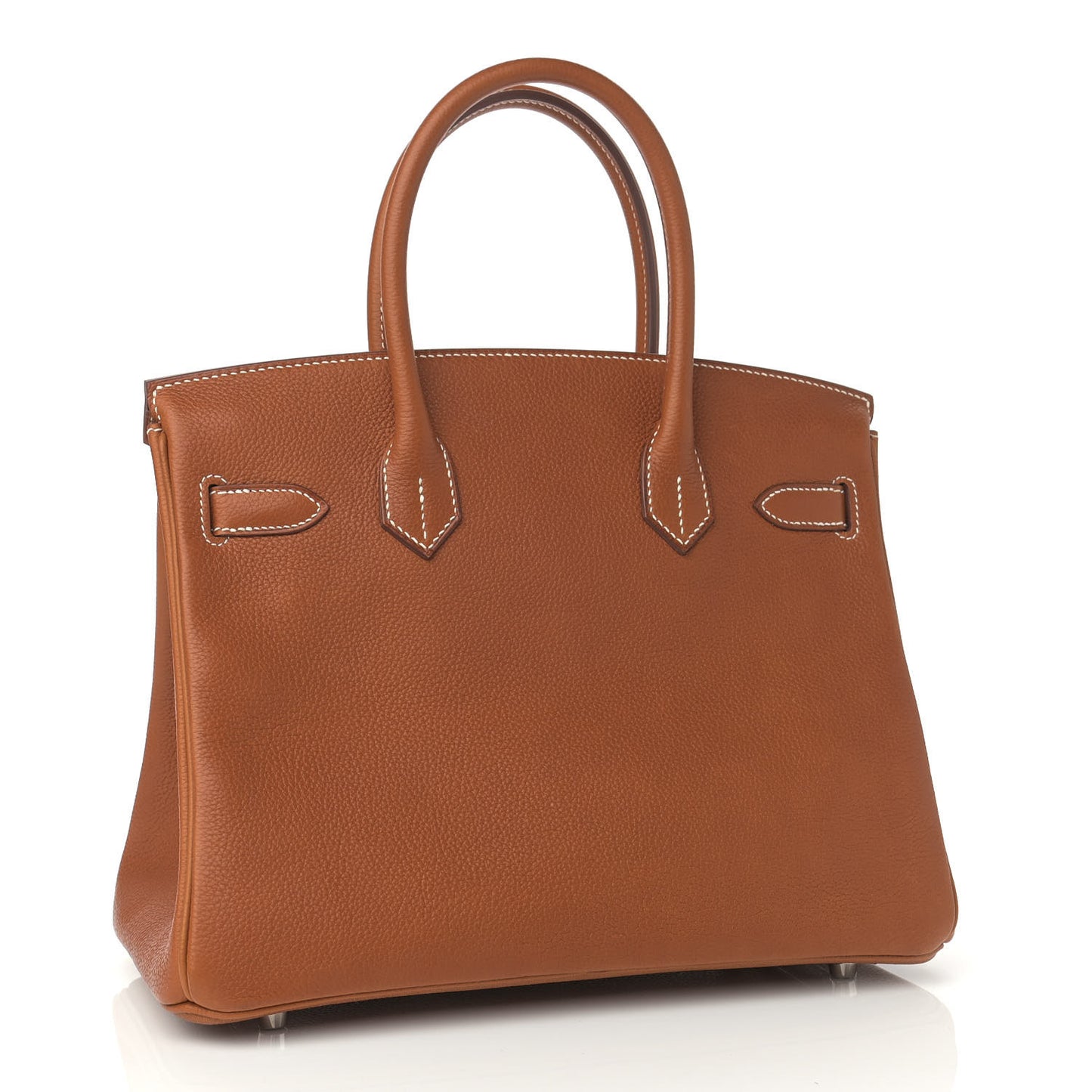 Natural Barenia Faubourg Birkin 30 Fauve
