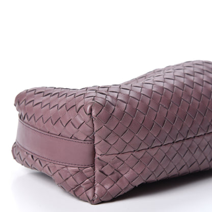 Bottega Veneta Nappa Intrecciato Large Cosmetic Case Lilac 7 of 8