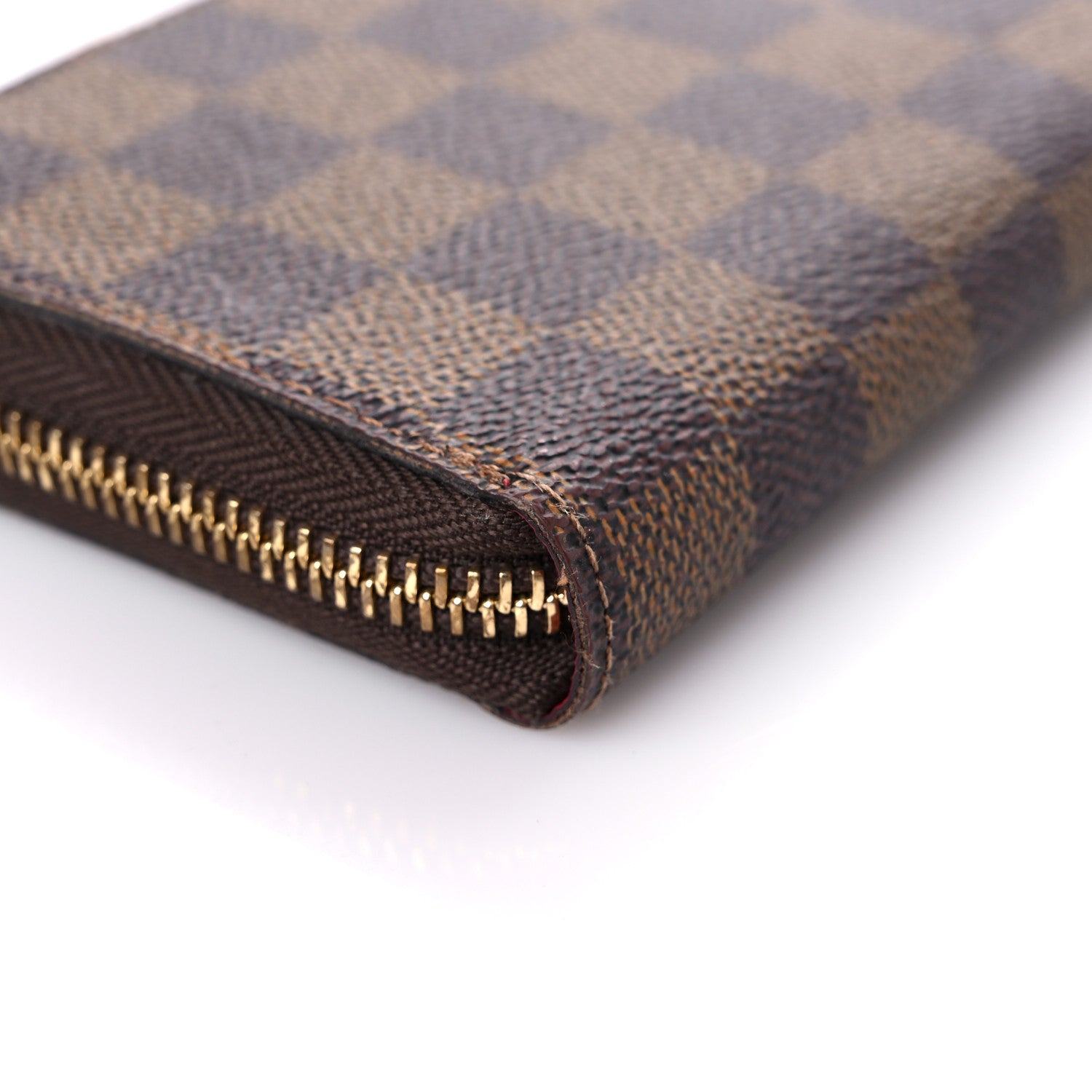 Louis Vuitton Damier Ebene Clemence Wallet Cherry 11 of 19