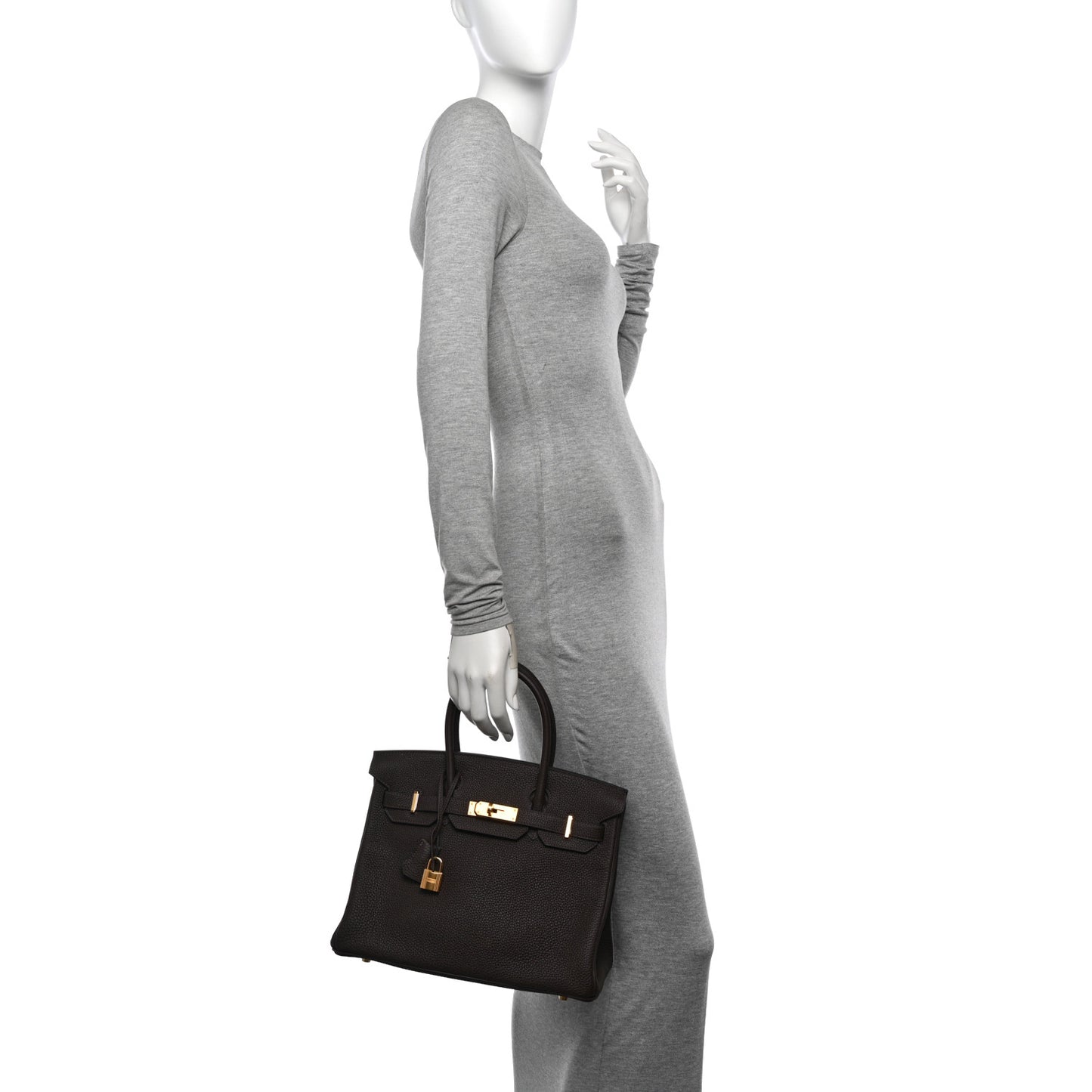 Togo Birkin 30 Chocolate