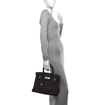 Hermes Togo Birkin 30 Chocolate 2 of 10